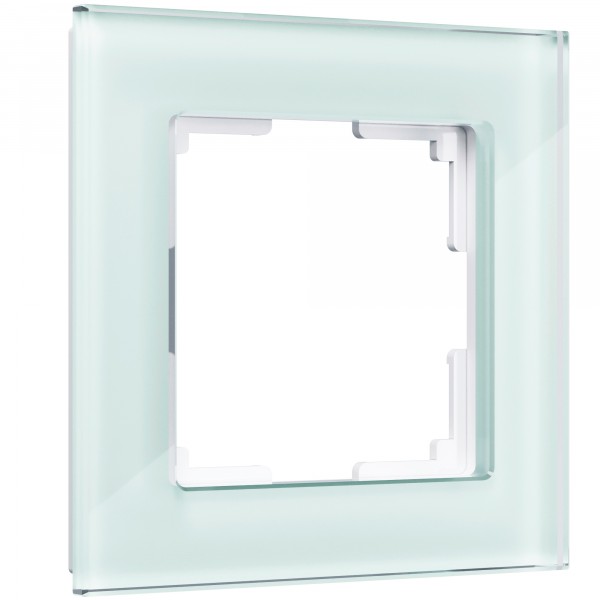 Рамка на 1 пост Werkel WL01-Frame-01 Favorit (натуральное стекло) - купить в Атырау