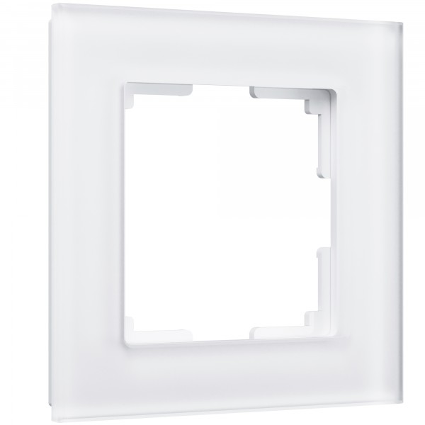 Рамка на 1 пост Werkel WL01-Frame-01 Favorit (белый матовый) - купить в Атырау