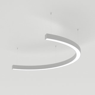 Светильник SP-LINE-HANG-ARC-C3535-D800-34W Day4000 (WHITE, 230V) (Arlight, Металл) с гарантией 