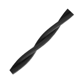 Витой ретро кабель для внешней проводки Werkel Retro 2х1,5мм черный - купить в Атырау