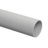 TRUB-16-PVC Труба гладкая ЭРА жесткая (серый) ПВХ d 16мм (3м) - купить в Атырау