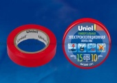 Изолента Uniel UIT-135P 10/15/01 RED - купить в Атырау
