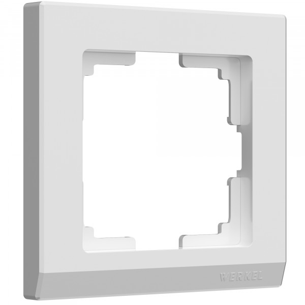 Рамка на 1 пост Werkel WL04-Frame-01 Stark (белый) - купить в Атырау